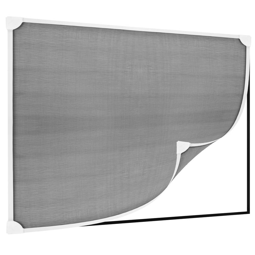 Mosquitera para ventana max 100 x 120 cm magnética PVC flexible blanco -  Cablematic