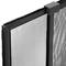 Mosquitera corredera para ventana 50 cm  x max 142 cm aluminio negro