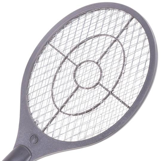 Raquette électrique insecticide 1300V coloris gris 16 x 45 cm