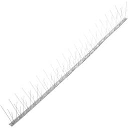 Pinchos disuasorios de acero para aves de 1 metro