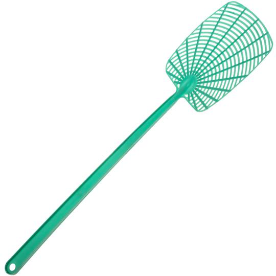 Confezione da 3 unità pala uccide insetti di diversi colori 44 cm