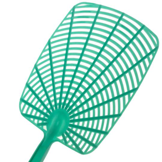 Confezione da 3 unità pala uccide insetti di diversi colori 44 cm