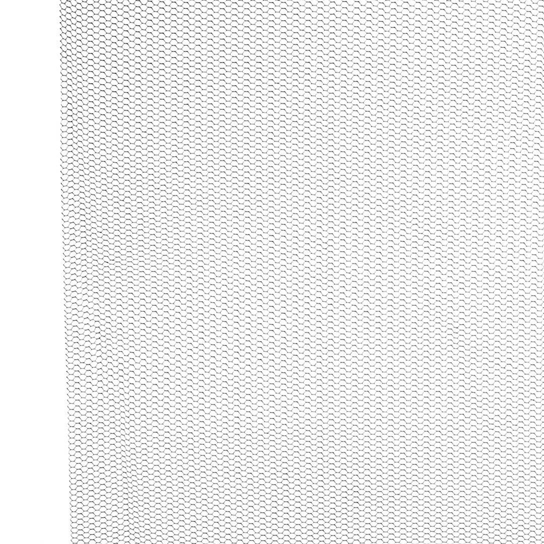 Rede mosquiteira ajustável com velcro para janelas cor preta 130 x 150 cm