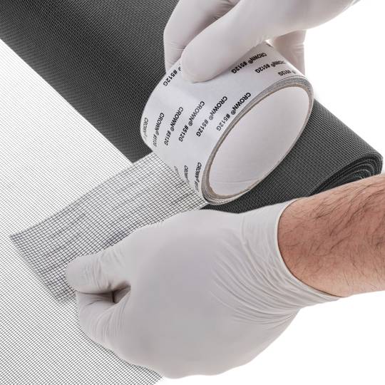Nastro adesivo per riparazione zanzariere 5 cm di larghezza x 2 metri