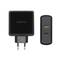 Caricabatterie da 48 W con porta USB-C PD3.0 da 30 W e USB-A QC3.0 da 18 W nero Aisens ASCH-2PD30QC-BK