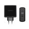 57 W charger with a 45 W USB-C PD3.0 and 12 W USB-A QC3.0 port black Aisens ASCH-2PD45A-BK