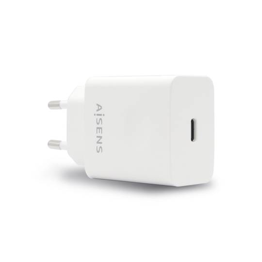 Aisens ASCH-1PD20-W witte 20W USB-C oplader