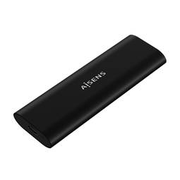 Caixa externa M.2 NGFF para SSD SATA/NVMe para USB 3.1 preto Aisens ASM2-014B