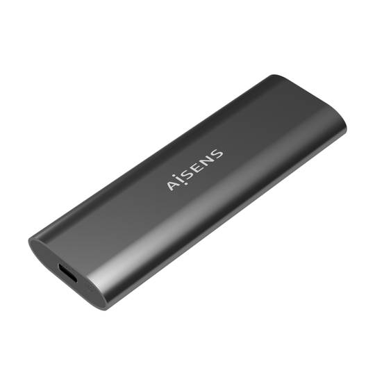 Contenitore esterno M.2 NGFF per SSD SATA/NVMe a USB 3.1 grigio Aisens ASM2-015GR
