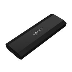 Caixa externa M.2 NGFF para SATA/NVMe para USB 3.1 preto Aisens ASM2-017B