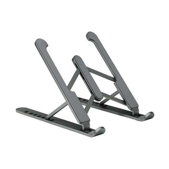 Aisens LPS1M-101 foldable aluminum laptop and tablet riser stand