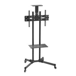 Support au sol pour écran 37"-70" VESA200x200 jusqu'à 600x400 mm de 50 kg Aisens FT70TE-035