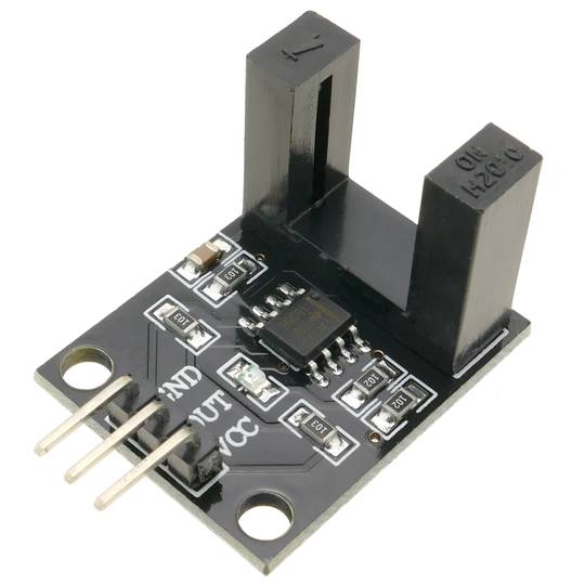 Infrared photoelectric sensor for digital meters