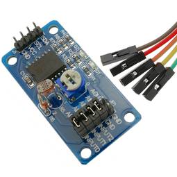 Convertidor analògic-digital AD/DA amb cables PCF8591
