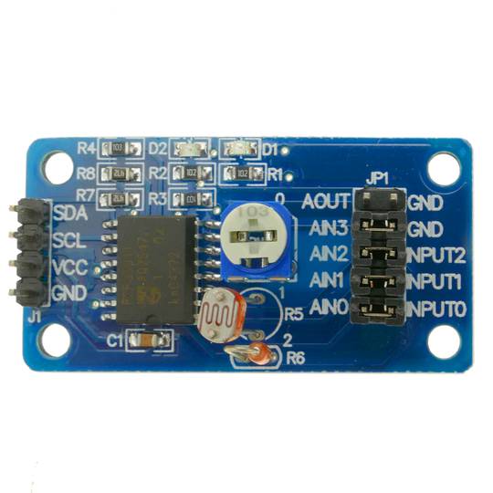 Convertitore analogico-digitale AD/DA con cavi PCF8591