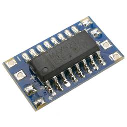 Convertidor electrònic sèrie RS232 a TTL. Mòdul MAX3232 DW-1028