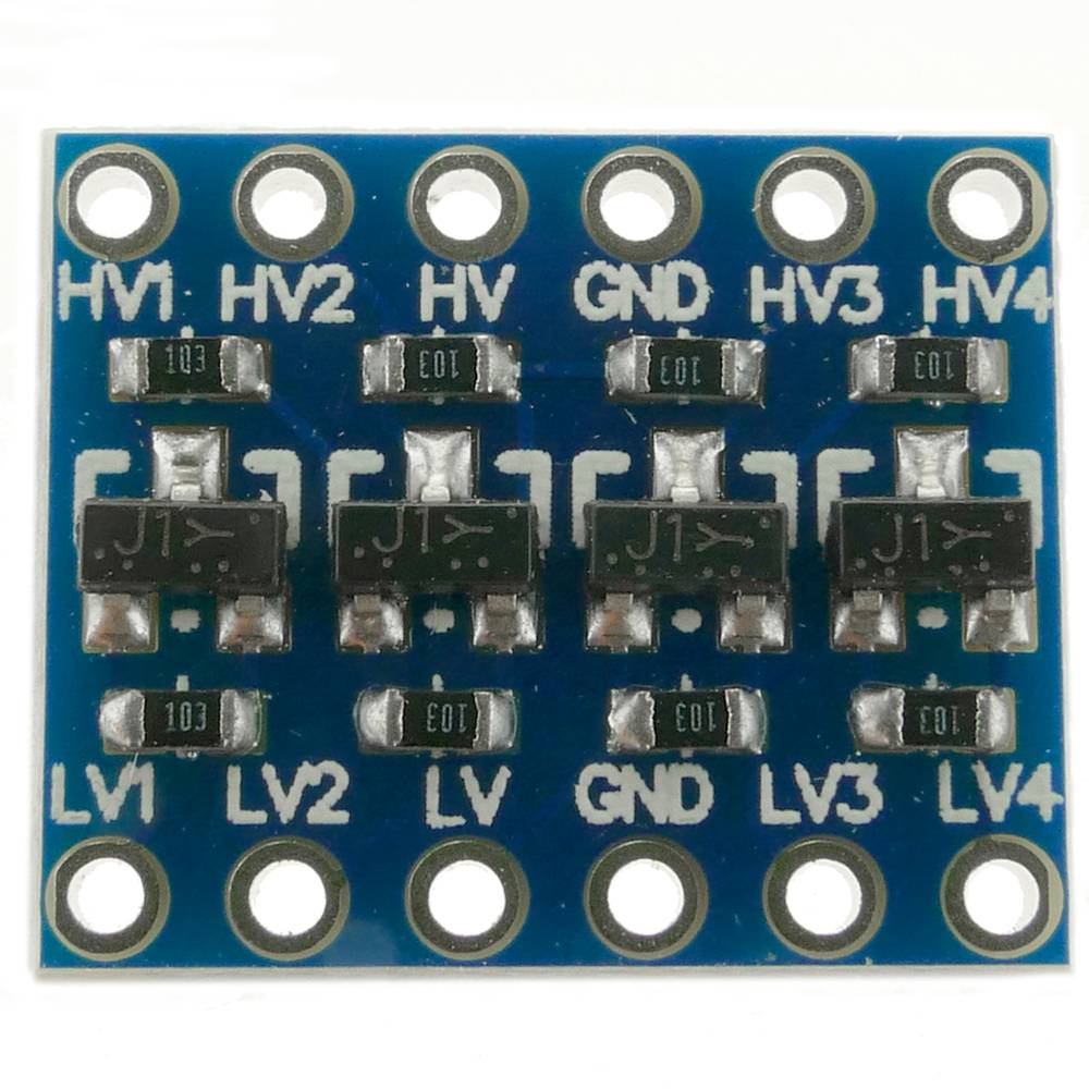 Convertidor electrònic 5V-3V IIC UART de 4 canals