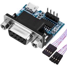 Convertidor electrònic sèrie RS232 a TTL. Mòdul SP3232 DW-0737