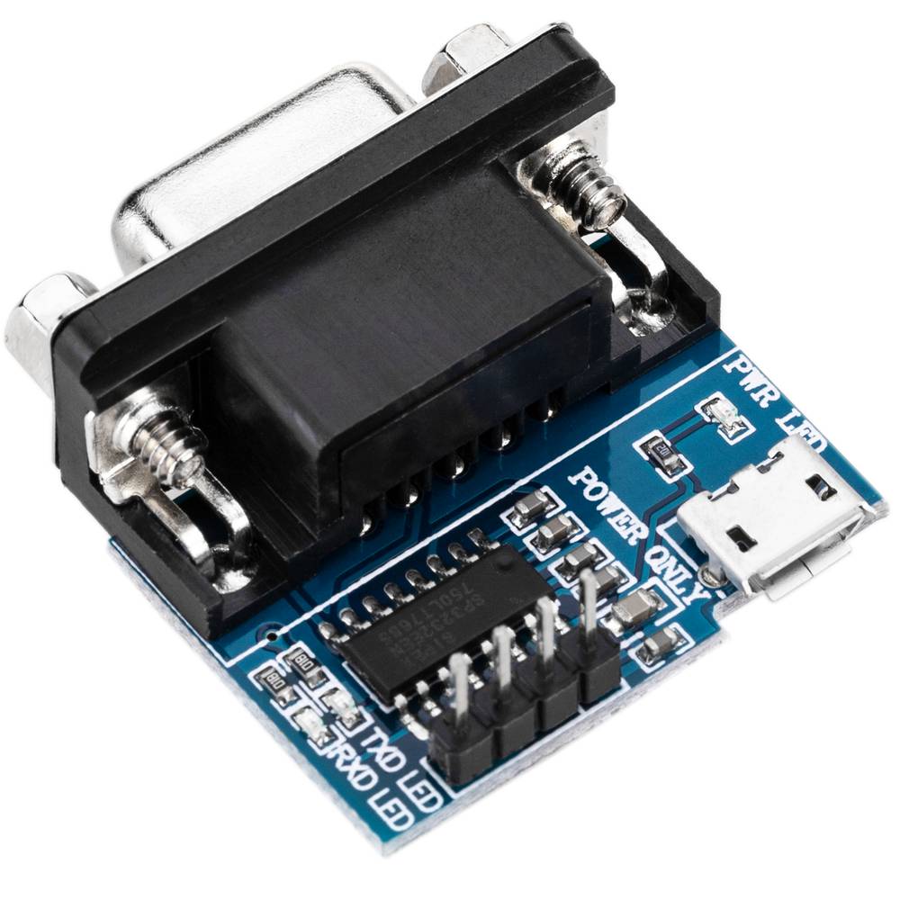 RS232-serie elektronische converter naar TTL. Module SP3232 DW-0737