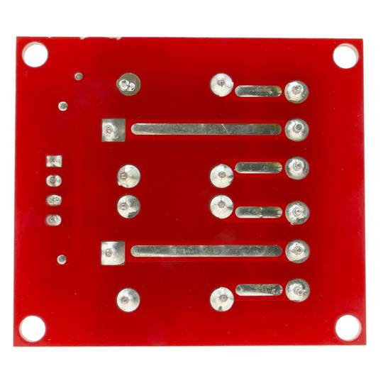 Printed circuit with 2 relay for Arduino ARM PIC AVR DSP STM32 A025 of 5/9/12/24V DW-0014