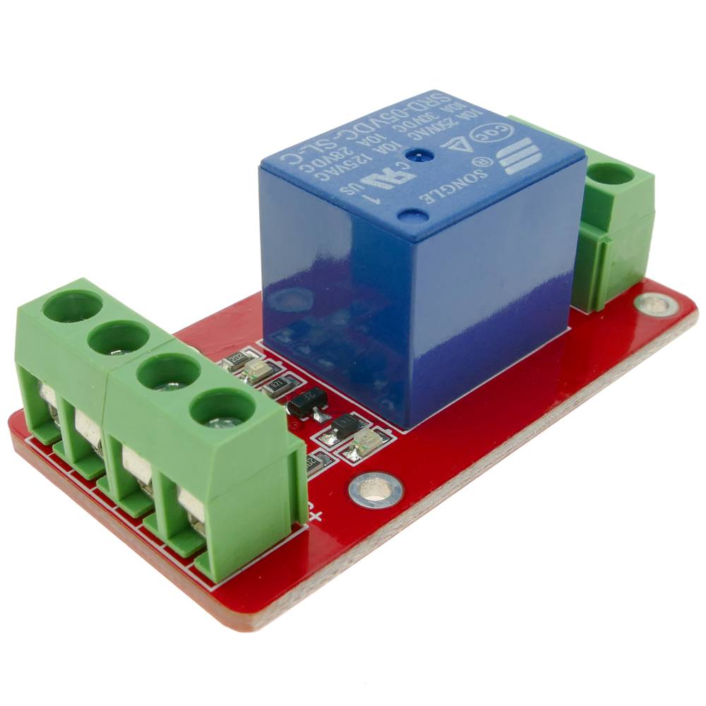 Circuit imprimé avec 1 relais pour RM1HLE 5/12/24V DW-0022
