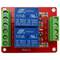 Circuit imprès amb 2 relé per RM2LS de 5/12/24V DW-0023