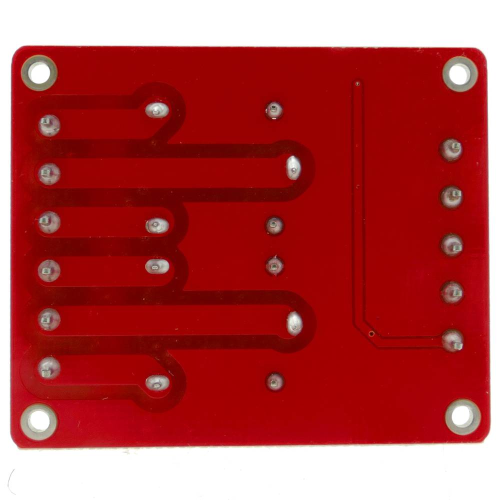 Circuito impreso con 2 relé de 5/12/24V DW-0024
