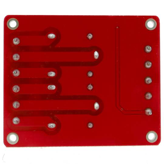 Circuit imprès amb 2 relé de 5/12/24V DW-0024