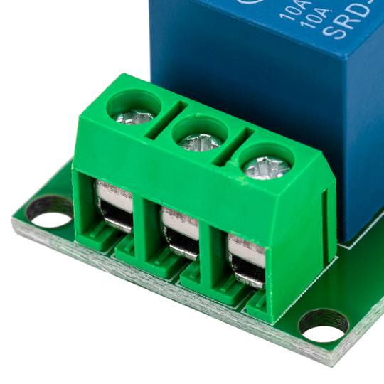 Gedruckte Schaltung mit 1 Relais über USB 5V. Gesteuert von einem Computer. Modell DW-0054