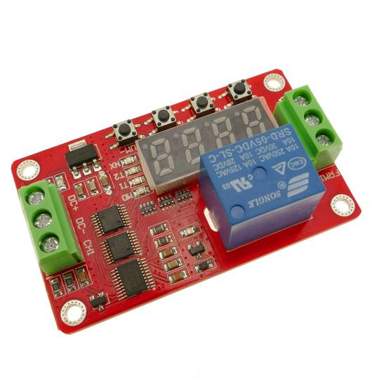Circuito impreso con 1 relé multifunción FRM01