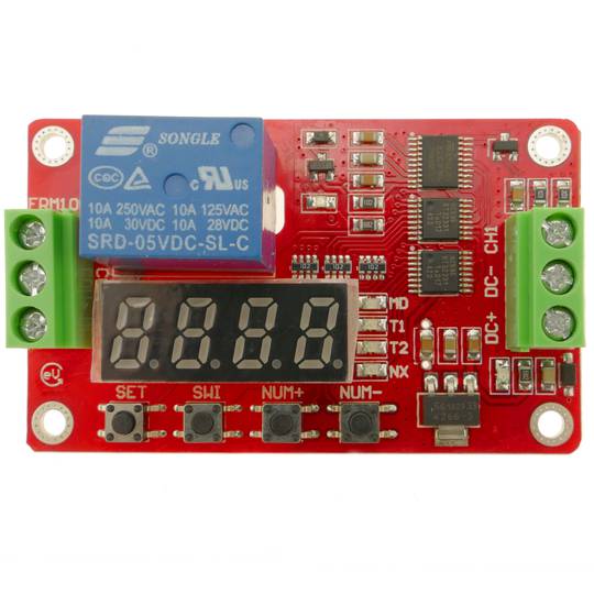 Circuito impreso con 1 relé multifunción FRM01