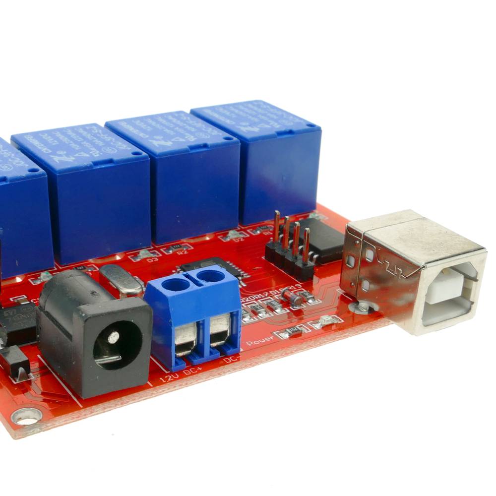 Circuit imprès amb 3 relé multifunció FRM03