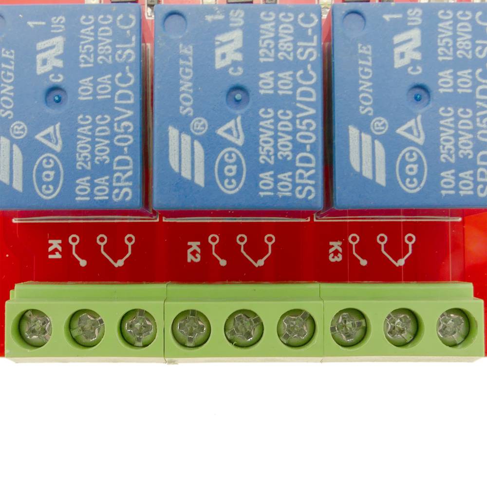 Circuit imprès amb 3 relé multifunció FRM03