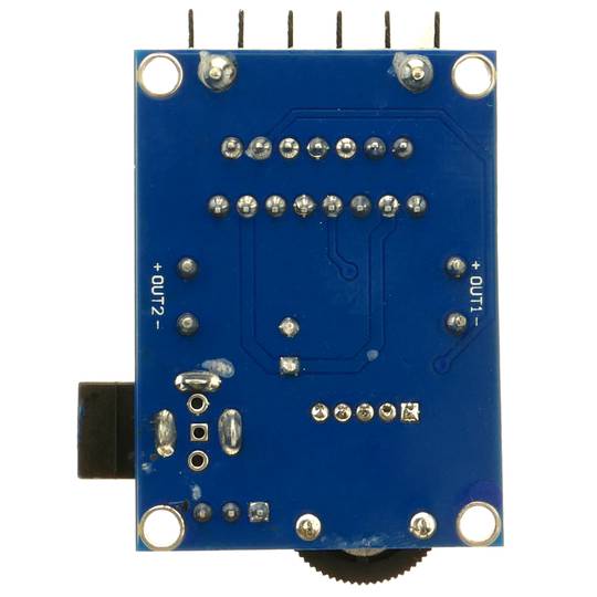 Circuito amplificatore audio integrato TDA7297, 15W + 15W. Modello DW-0425