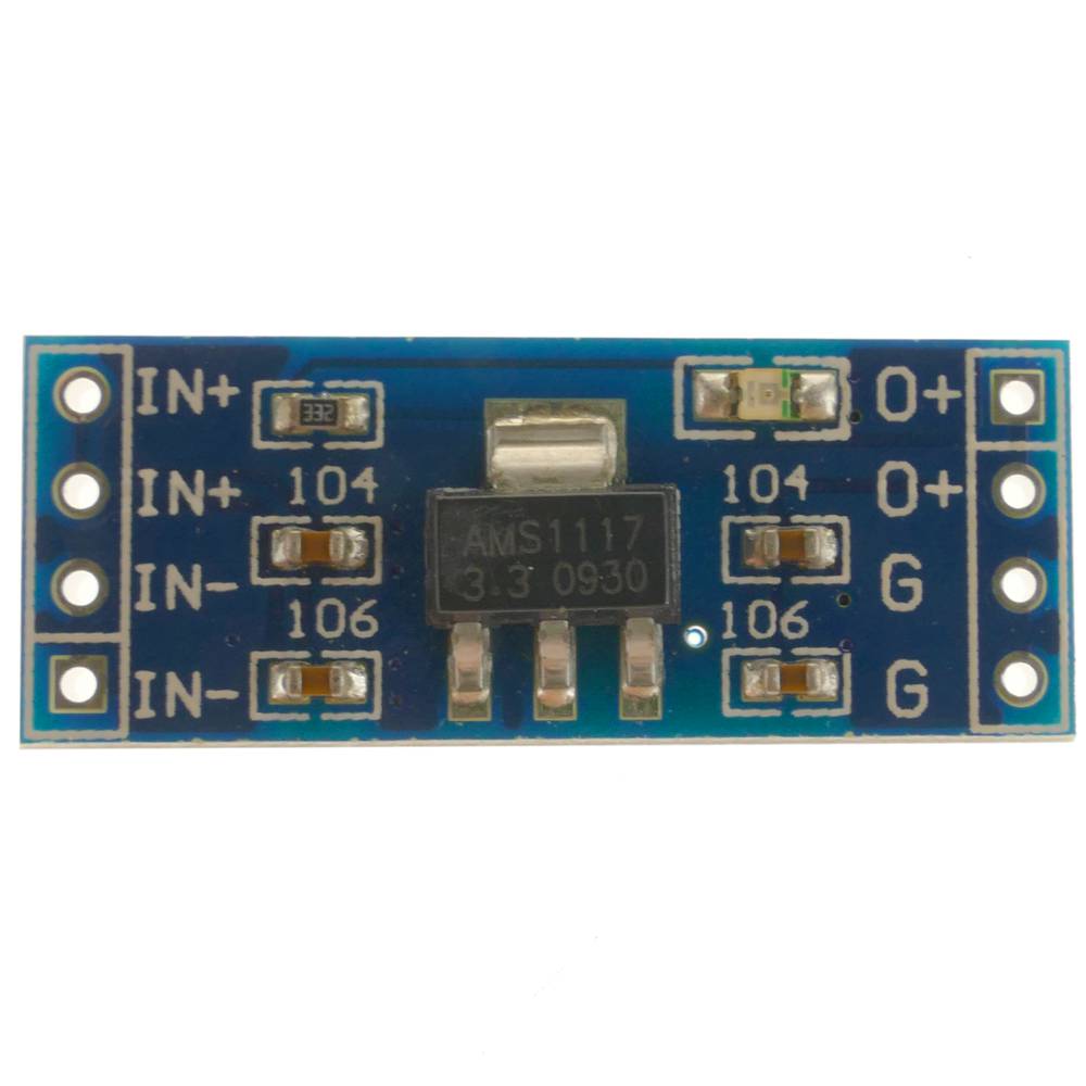 Zasilacz DC-DC 6-12 V do 3,3 V z przetwornicą napięcia AMS1117 DW-0414