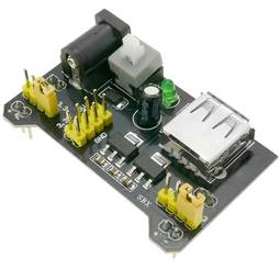 Power supply 3.3V-5V for printed circuit MB102