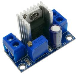 Alimentazione DC-DC con convertitore di tensione e regolatore lineare LM317 DW-0394