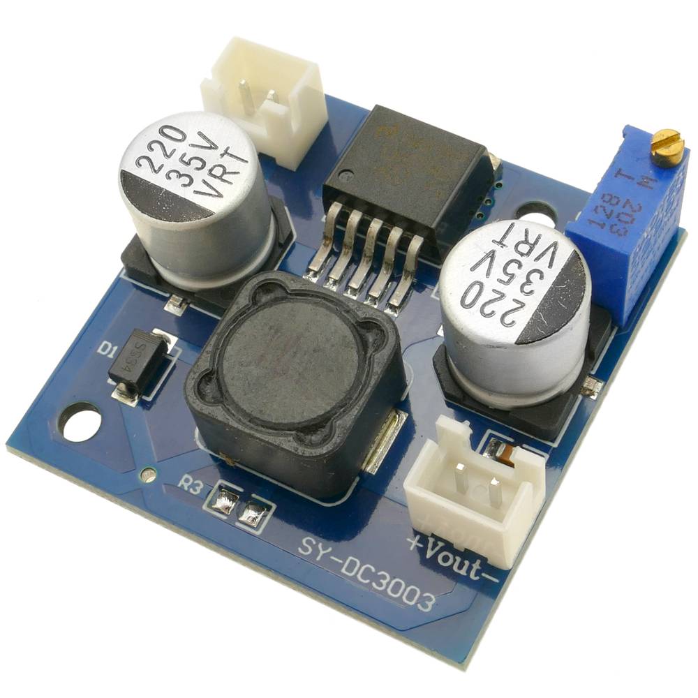 Power supply DC-DC 3V-30V to 1.22V-18V with converter DW-0420