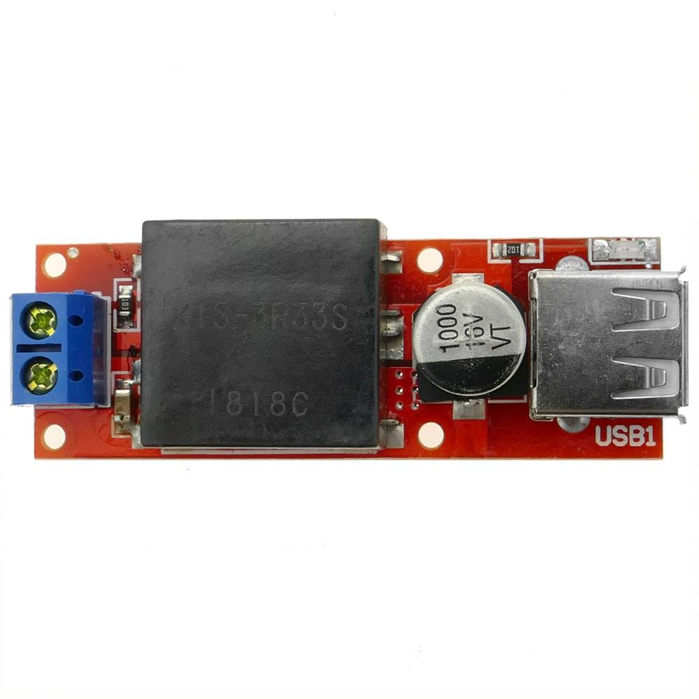 Power supply DC-DC 7-24V to 5V of 3A with USB KIS3R33S DW-0397