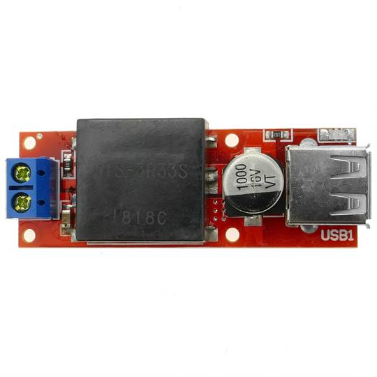 Power supply DC-DC 7-24V to 5V of 3A with USB KIS3R33S DW-0397