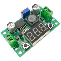 Alimentatore DC-DC con regolatore di tensione e display LCD LM2596 DW-0428