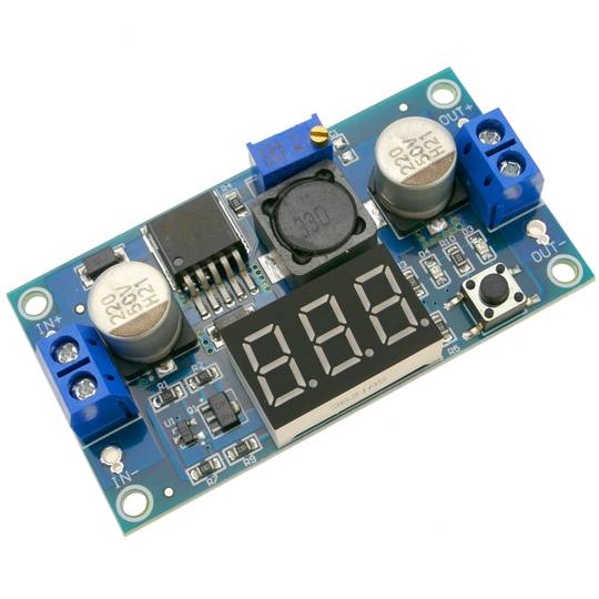 Fuente de alimentación con amplificador de 15W+15W de 12V con potenciómetro TDA7297 DW-0427