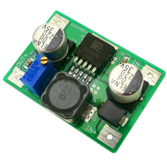 Stromversorgung DC-DC 3.6-24V bis 0.8-20V mit einstellbarem Spannungswandler DW-0411