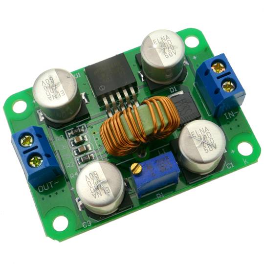 Fuente de alimentación DC-DC de 3.5-30V a 4-30V con amplificador LM2587 DW-0422