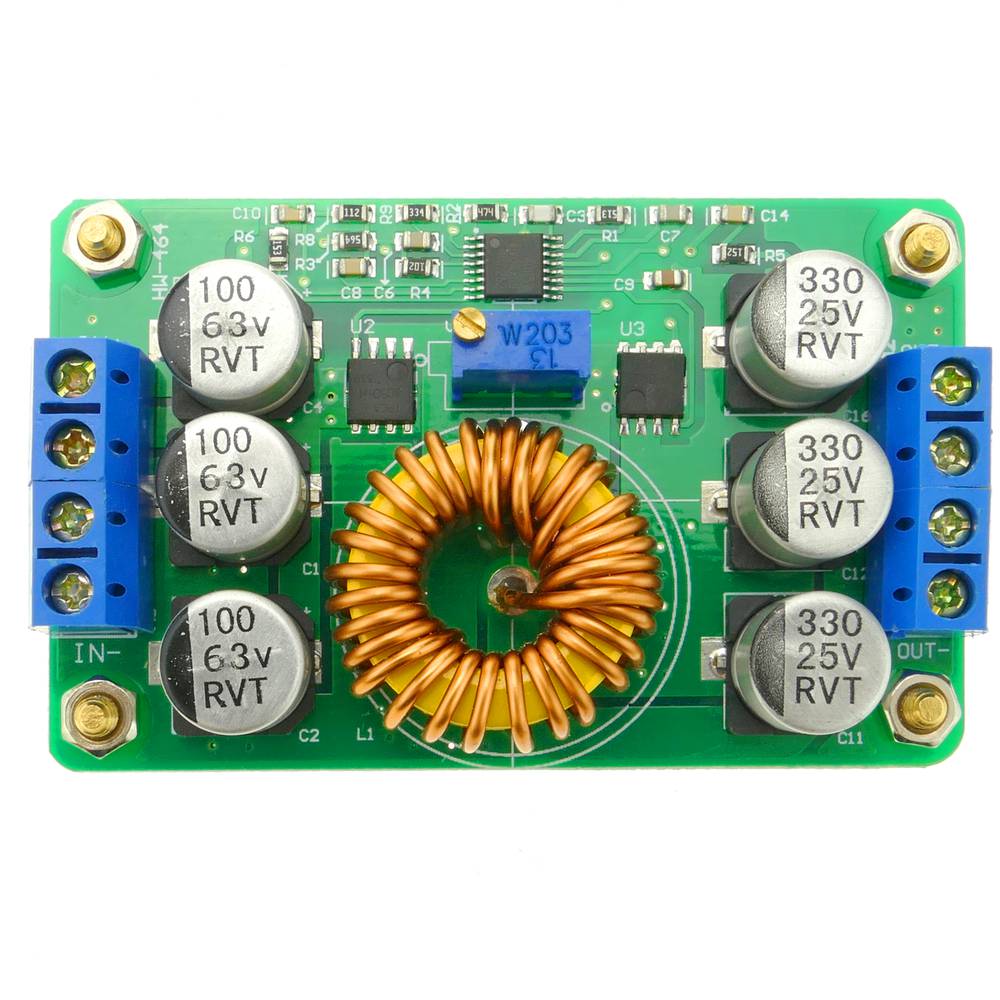 Alimentation DC-DC IN de 16-40V à 1-12V de 6A avec convertisseur DW-0386