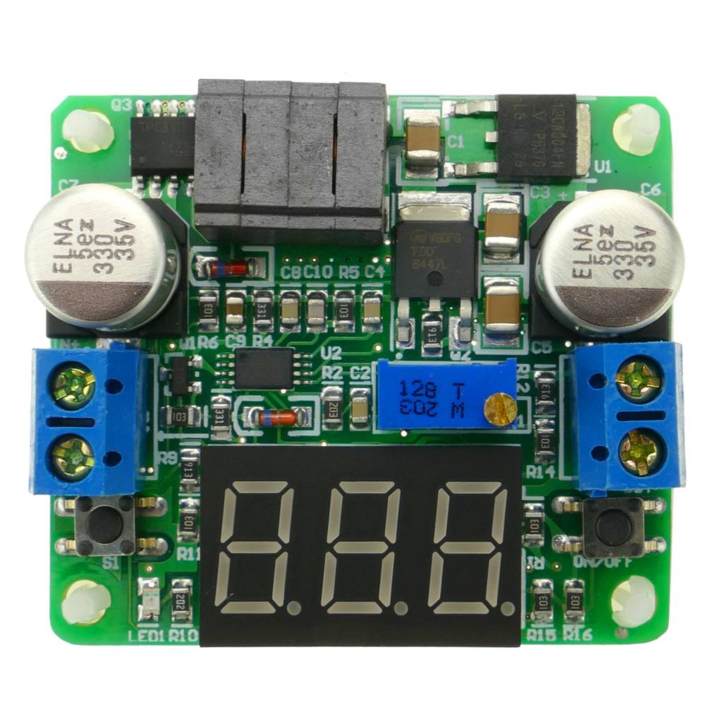 Alimentation DC-DC avec afficheur LCD LM2577 LM2596 DW-0382
