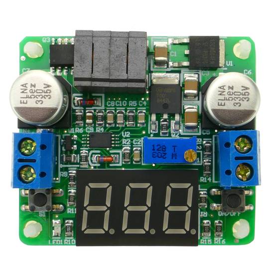 Alimentation DC-DC avec afficheur LCD LM2577 LM2596 DW-0382