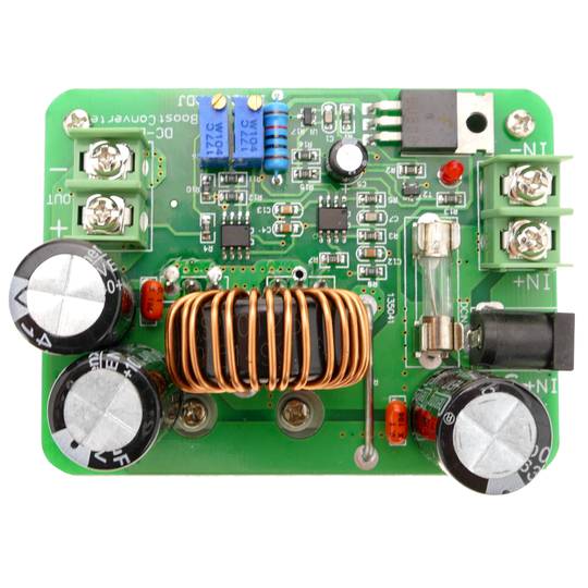 Fuente de alimentación DC de 10-60V a 12-80V de 600W con amplificador regulado DW-0416