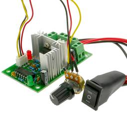 Controlador de velocidad para motor CCM2 de 10V 12V 24V 30V DC PWM de 120W con inversor
