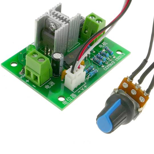 Controlador de velocidade para motor CCM9 10-50V DC 30A PWM